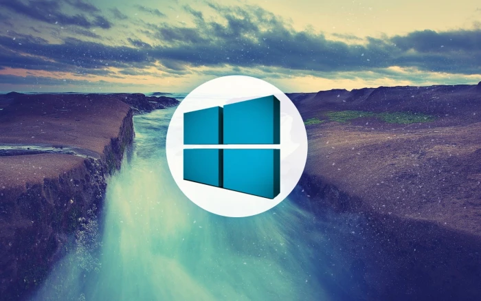 Microsoft Windows logo wallpaper 8 9 2k