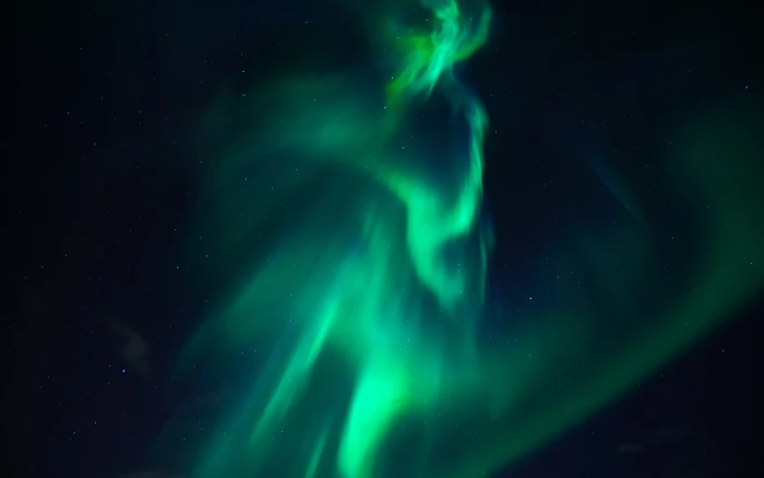 Northern Lights Night Aurora Island beauty in nature 2k 4k