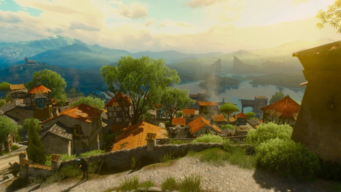 The Witcher 3 Wild Hunt sunrise video games 2k