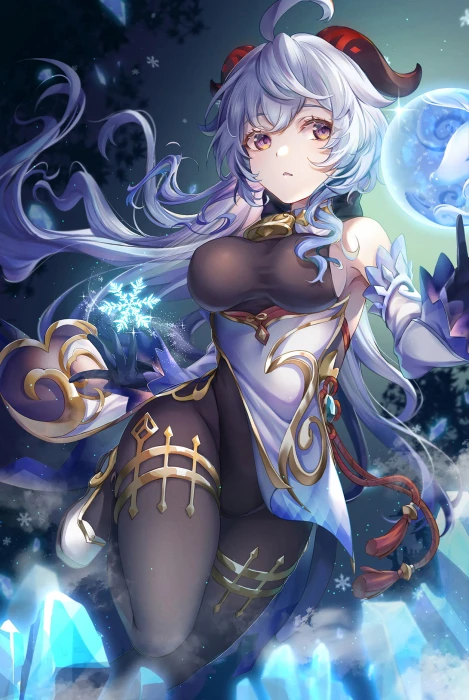 anime girls Genshin Impact Ganyu