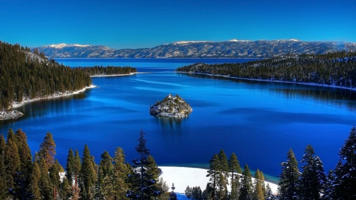 crater lake usa state park emerald bay inlet water resources 2k