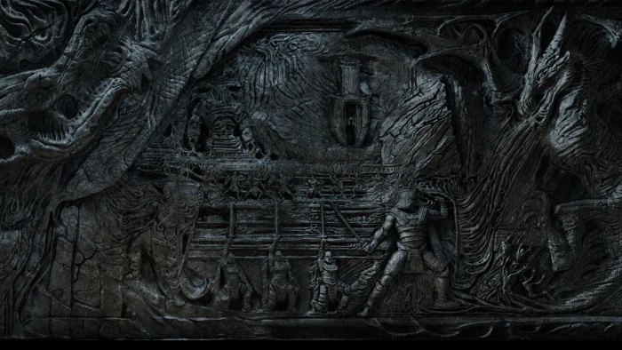 gray wooden sculpture decor The Elder Scrolls V Skyrim video games 2k