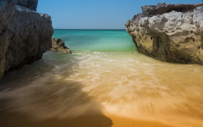 kish island beach Nature Scenery Wallpaper sea water sky beauty in nature 2k