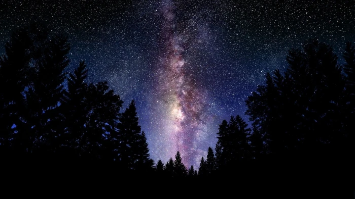 nature milky way galaxy Space Galaxies HD Art 2k