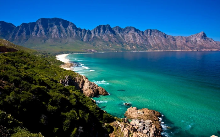 South Africa Cape Town beach sea coast 2k