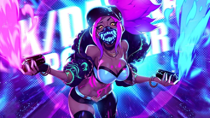 Video Game League Of Legends Akali 2k