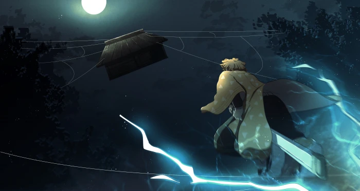 Anime Demon Slayer Kimetsu no Yaiba Zenitsu Agatsuma 2k