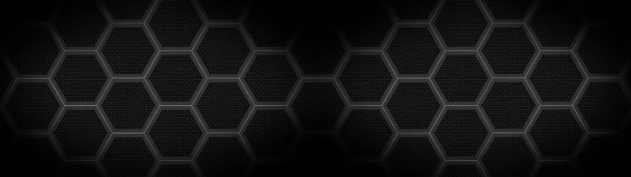 black and white honeycomb wallpaper pattern texture digital art 2k 4k