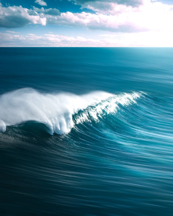Ocean Wave australia beach wallpaper HD horizon 2k