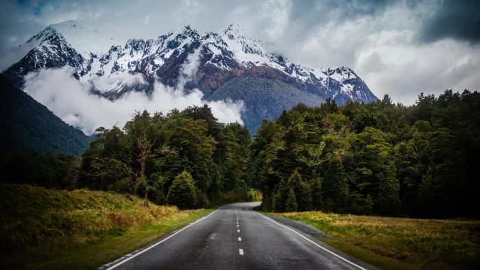 pc hd p nature mountain road plant scenics 2k