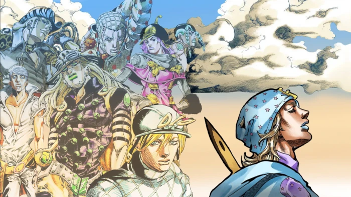 Anime Jojo's Bizarre Adventure Johnny Joestar Steel Ball Run 2k