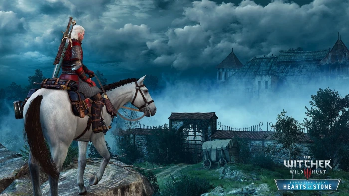 fog horse the Witcher Geralt DLC The 3 Wild Hunt 2k