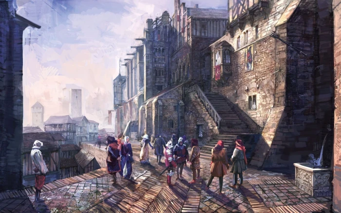 video games the witcher 3 wild hunt concept art 2k