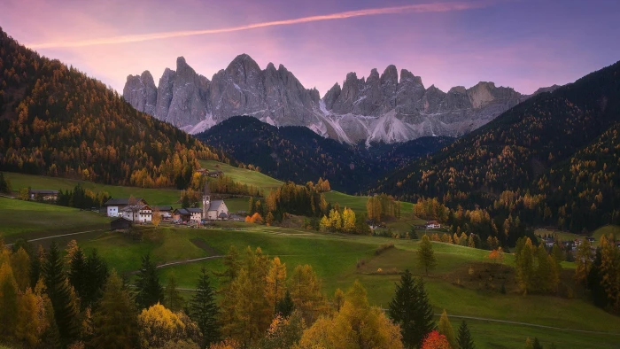 villnoss bolzano santa maddalena south tyrol puez geisler nature park 2k