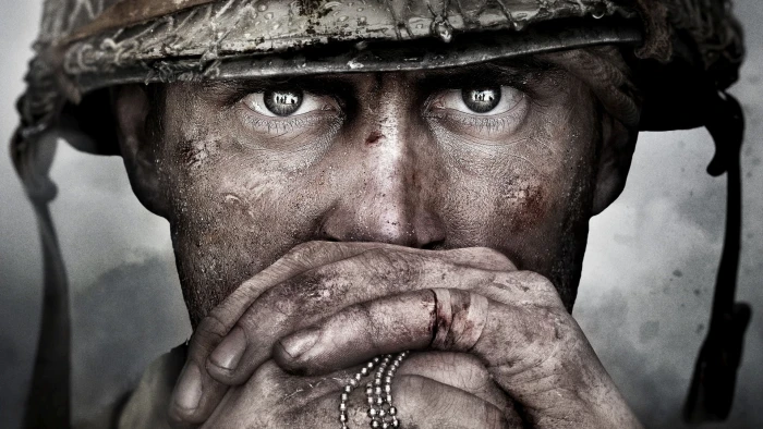 Call of Duty digital wallpaper video games WWII 2k