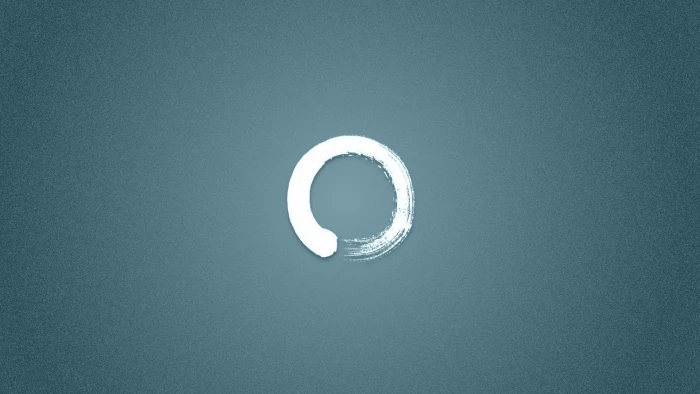 abstract digital art circle simple background ens zen 2k