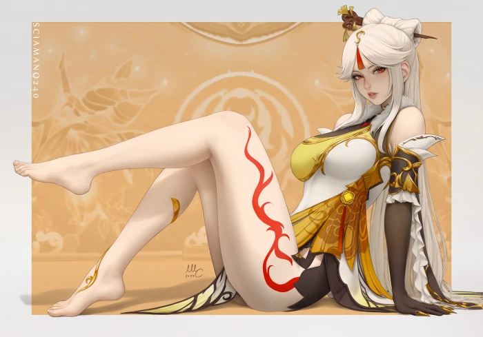 illustration artwork digital art fan drawing fantasy 2k