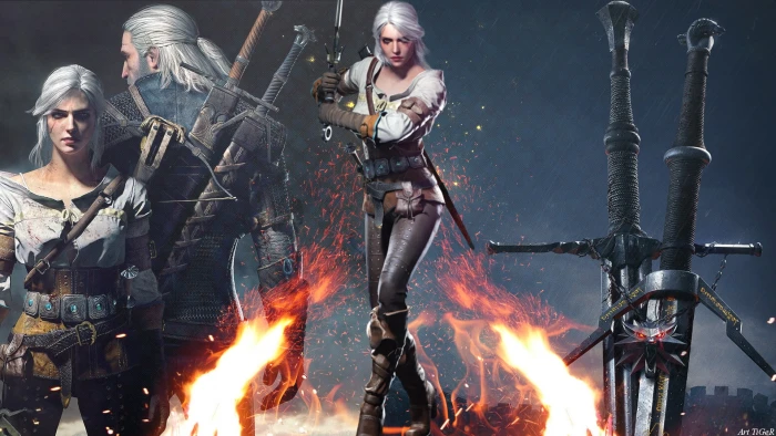 video games The Witcher 3 Wild Hunt Cirilla Fiona Elen Riannon 2k