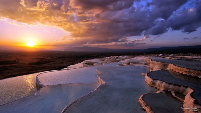 Pamukkale Turkey Nature 2k