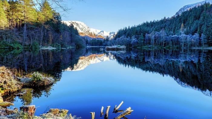 sky scotland loch leven united kingdom ballachulish mount scenery 2k