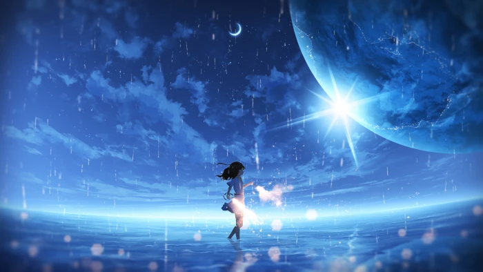 anime girls women fantasy girl digital art artwork 2k 4k