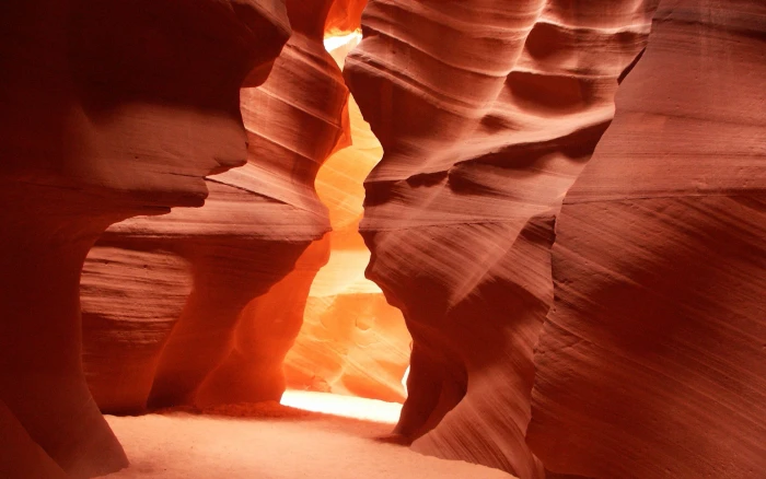 Arizona nature rocks canyon orange red Antelope Canyon 2k