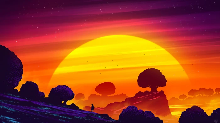 digital art artwork illustration landscape nature fantasy 2k 4k