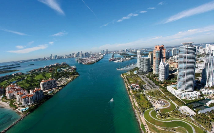 Florida City Miami Beach Wallpaper Widescreen 2k