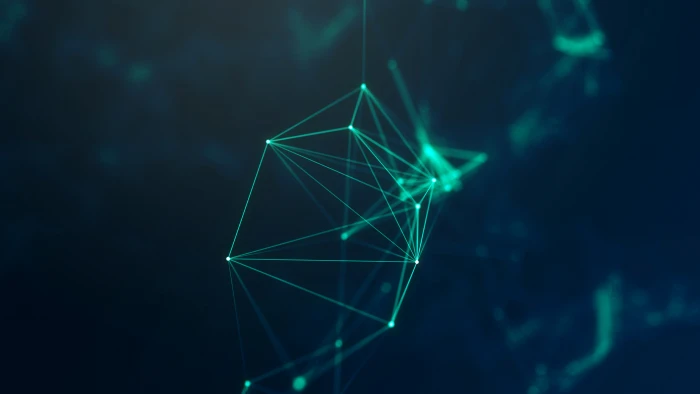 geometry cyberspace digital art lines abstract illuminated 2k 4k 5k