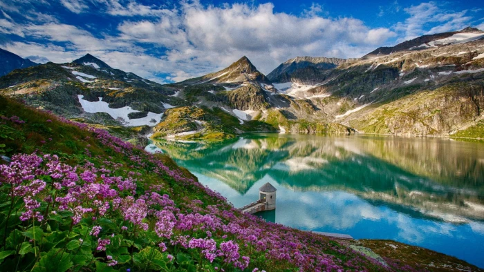 salzburg austrian alps weisssee national park hohe tauern 2k