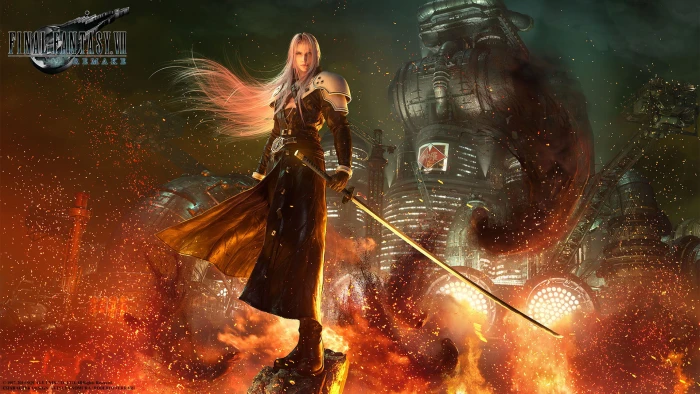 video games Sephiroth Final Fantasy VII Remake 2k