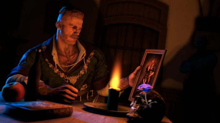 flower loneliness flame skull bottle Apple candle picture 2k 4k