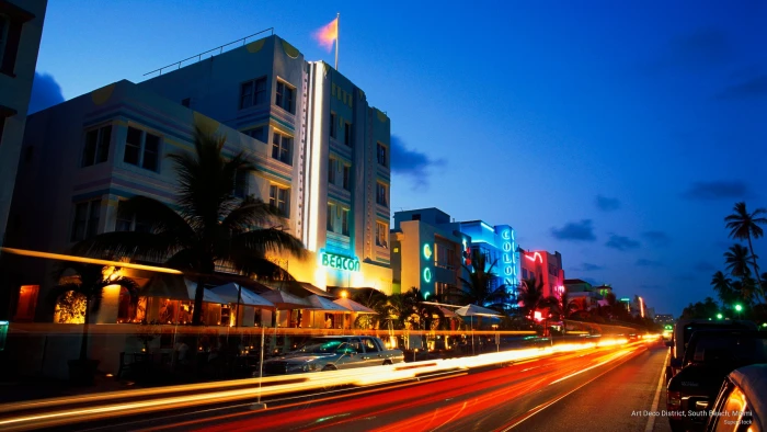 Art Deco District South Beach Miami North America 2k