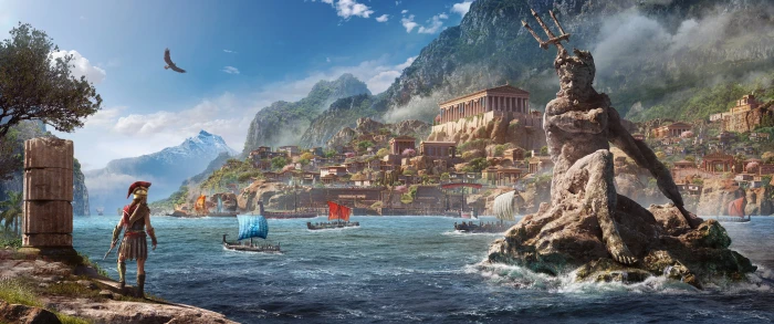 video games Video Game Art Assassin s Creed Odyssey Greece 3 2k