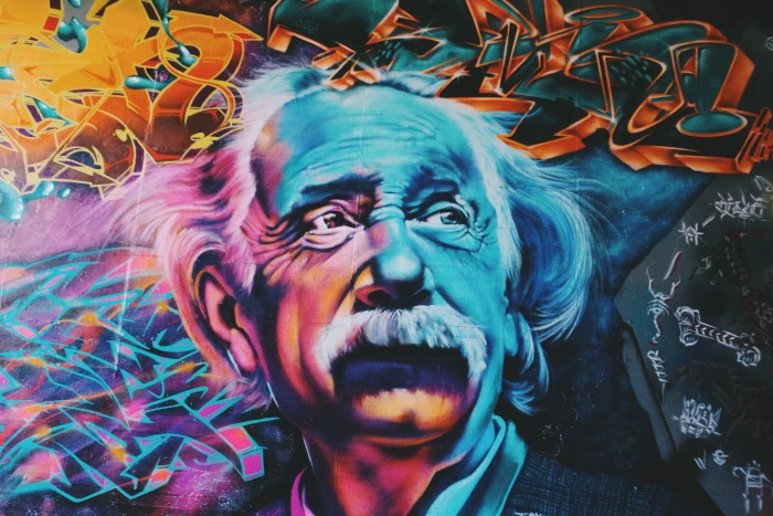 albert art colorful colourful einstein graffiti 2k 4k 5k