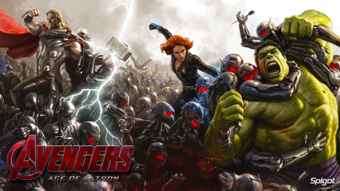 Avengers Age of Ultron digital wallpaper concept art movies 2k