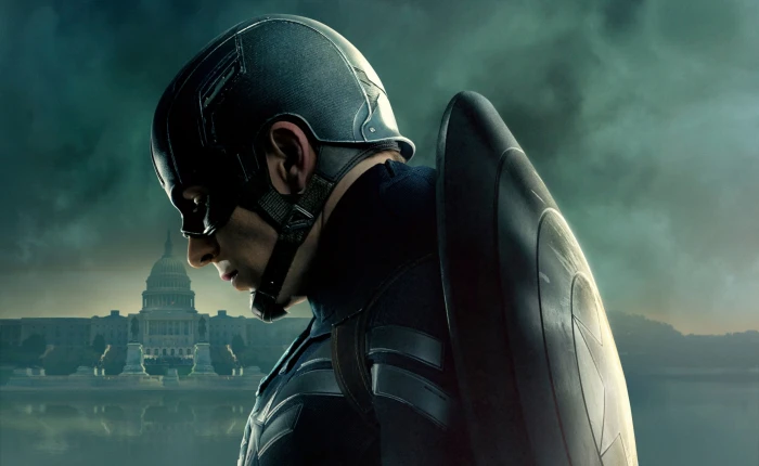 Captain America 2 Movie Marvel digital wallpaper 2k