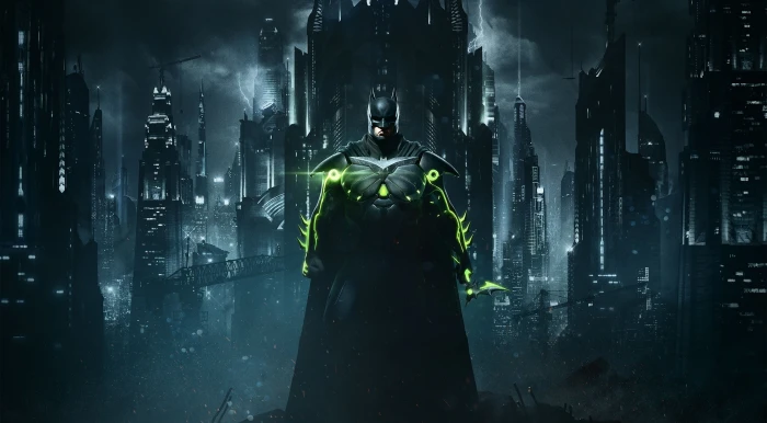Injustice 2 Batman digital wallpaper Games Dark Superhero 2k