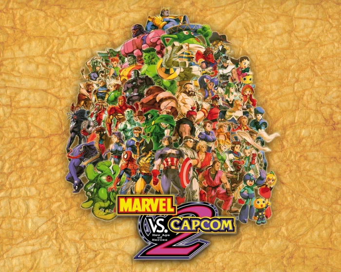 Marvel Comics Capcom superhero marvel vs capcom poster