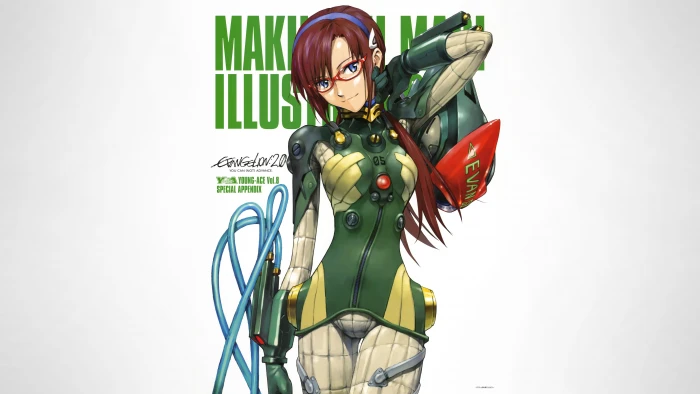 Neon Genesis Evangelion Makinami Mari Illustrious anime girls 2k 4k 5k
