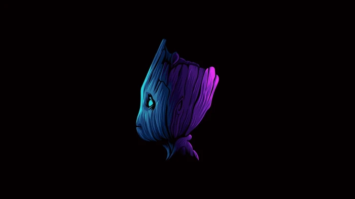 colorful fantasy minimalism Marvel digital art artwork 2k