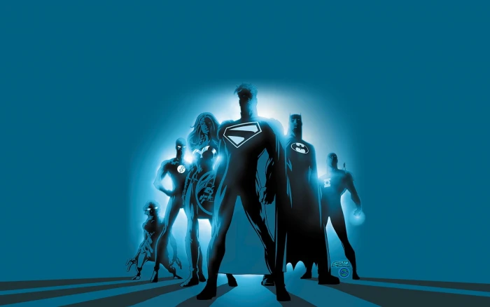 DC Comic Superheroes digital wallpaper Justice League Batman 2k