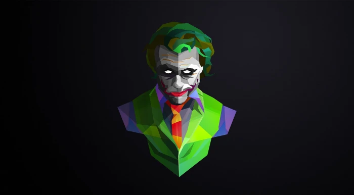 Joker The vector art Movies Batman Colorful Colors 2k