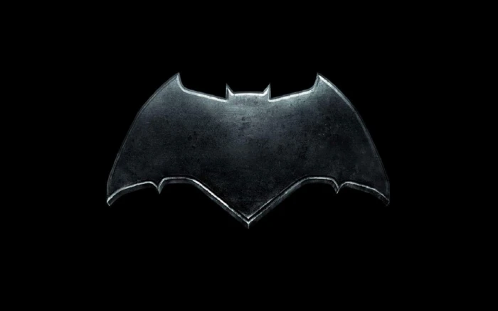 Superman Batman v Dawn of Justice Logo Black