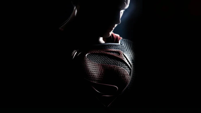 superman Steel superhero black background studio shot one person 2k