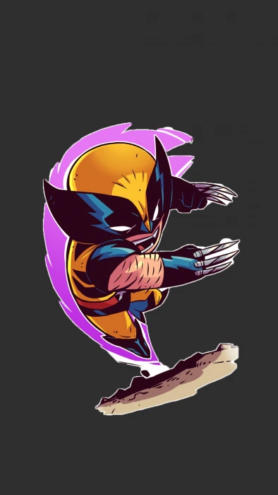 untitled superhero Marvel Comics Wolverine black background