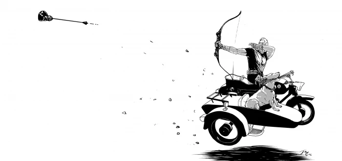 artwork fan art monochrome comics superhero 2k