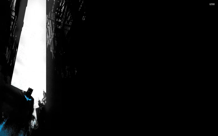 Batman illustration movies superhero copy space architecture 2k