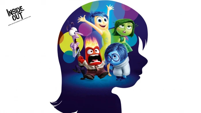 Inside Out Disney illustration human body part art and craft 2k