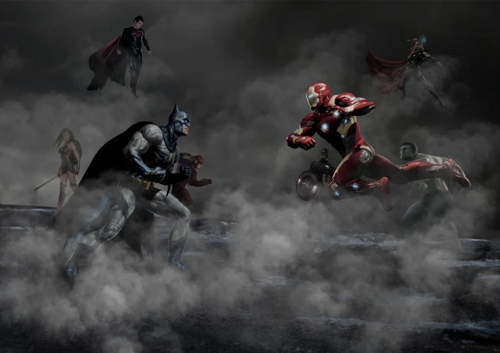 justice league avengers artwork hd artist deviantart batman 2k